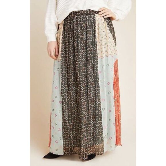 Anthropologie VERB Margot Pleated Maxi Skirt - Picture 7 of 10